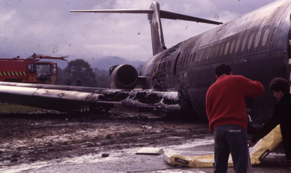 Accidente del avión de Aviaco en Vigo