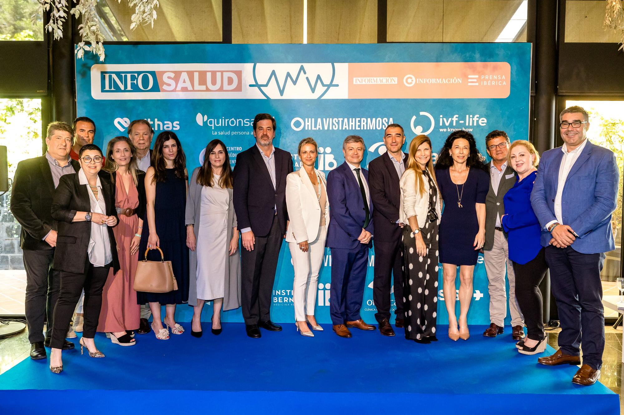 Encuentro INFOSALUD en el Restaurante Maestral de Alicante. Un evento que reúne a profesionales del sector de la Sanidad Privada de la provincia con la participación de Carlos Rus, presidente de la Alianza de la Sanidad Privada Española