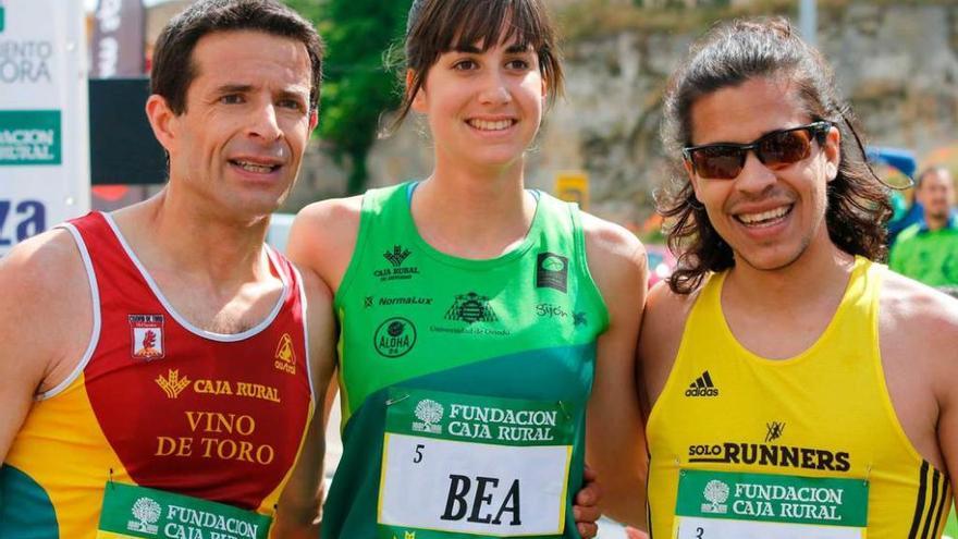 La gijonesa Beatriz Álvarez hace historia en la &quot;Carrera del Cerco&quot; de Zamora