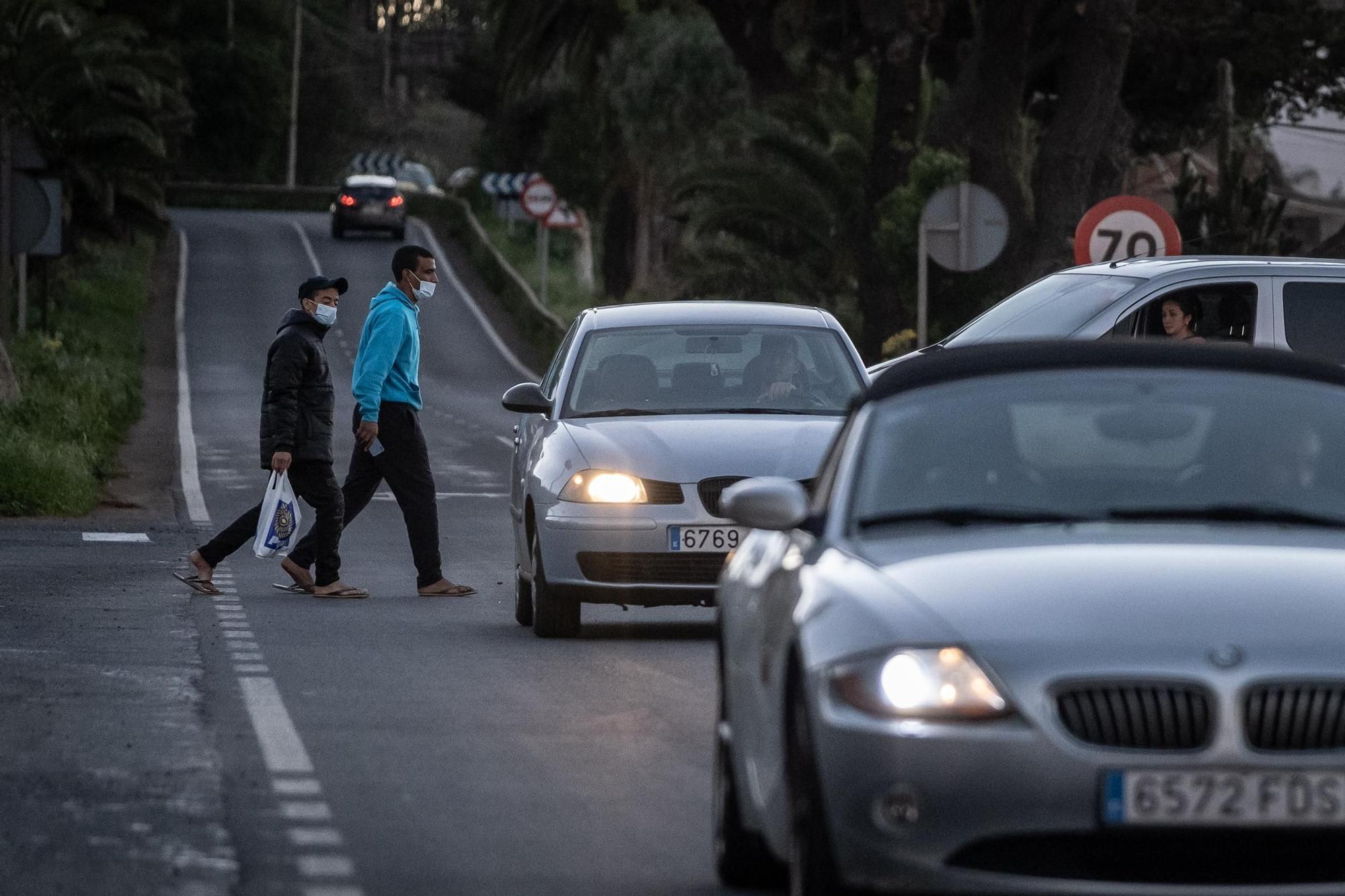 Protestas de los migrantes de Las Raíces