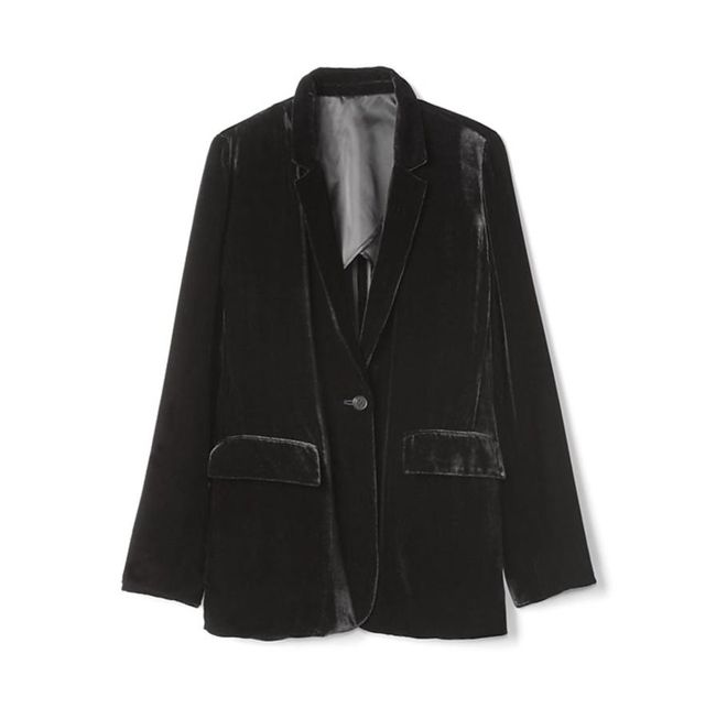 Rebajas 2018: blazer de terciopelo de Gap