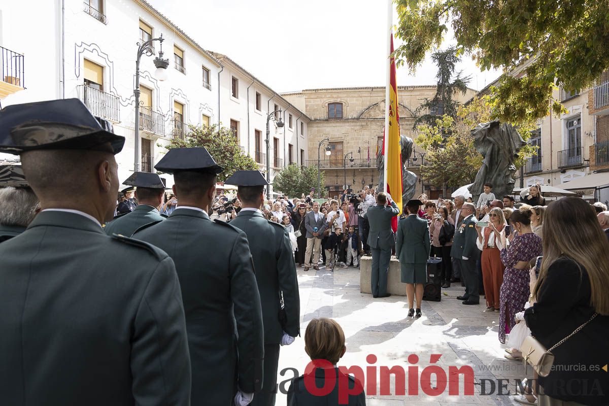 Así se ha vivido el día de la patrona de la Guardia Civil en Caravaca