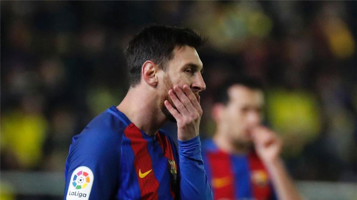 Messi se las tuvo con Musacchio en el Villarreal - FC Barcelona