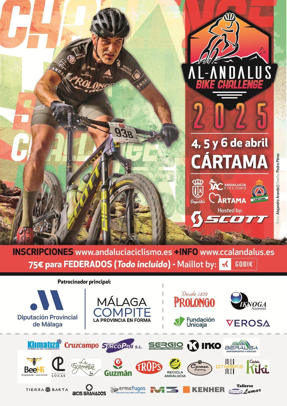 Cartel del Al-Andalus Bike Challenge.