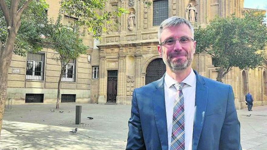 El director de Negocio Agrario de Caja Rural de Aragón, Rubén Artieda.