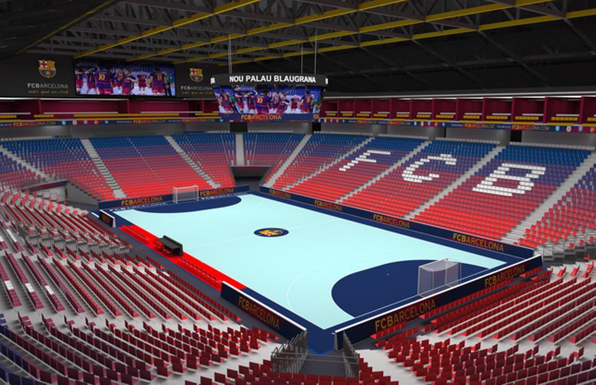 Los detalles del nuevo Palau Blaugrana