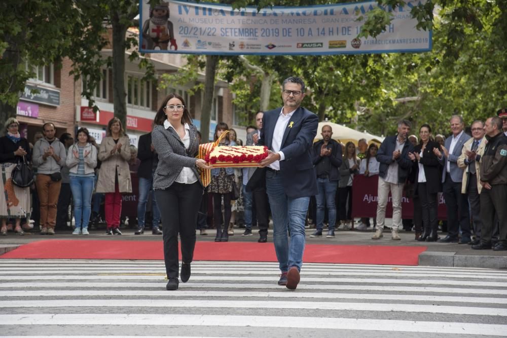 Celebració institucional de la Diada a Manresa