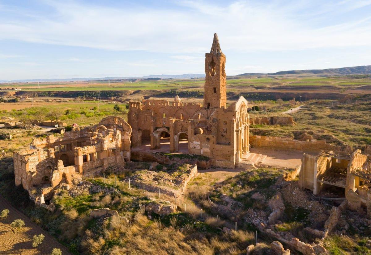 Belchite, Zaragoza, lugares abandonados, España