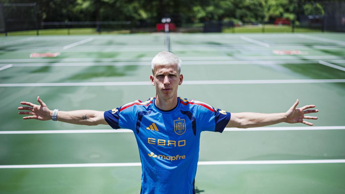 Dani Olmo, en las instalaciones de la Baylor School de Chattanooga