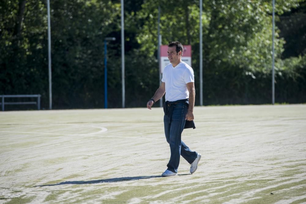 Entrenamiento del Real Oviedo