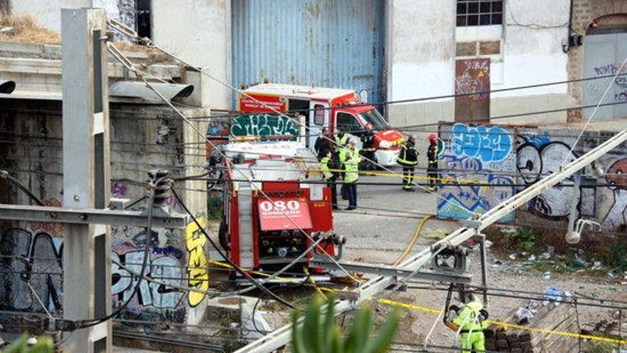 Pla general dels Bombers de Barcelona a la zona