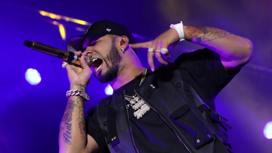 El cantante y rapero puertorriqueño Anuel AA