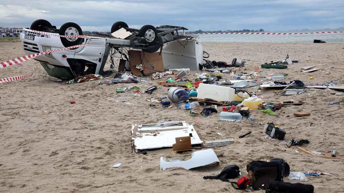 Un grave temporal azota Grecia.