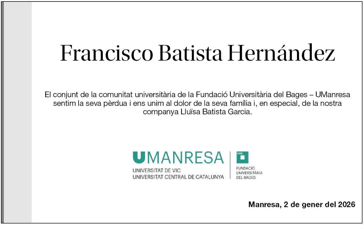 FRANCISCO BATISTA HERNÁNDEZ