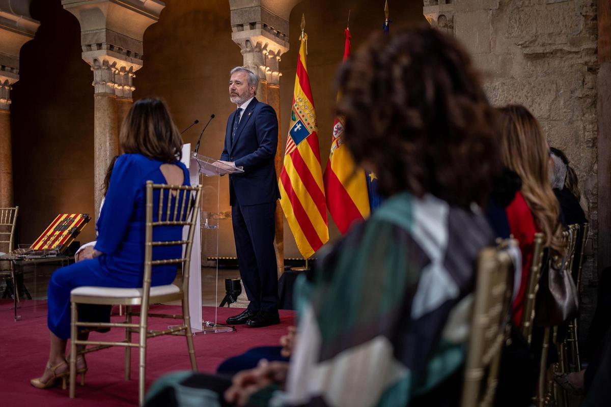 En imágenes | Acto institucional en La Aljafería por el Día de Aragón