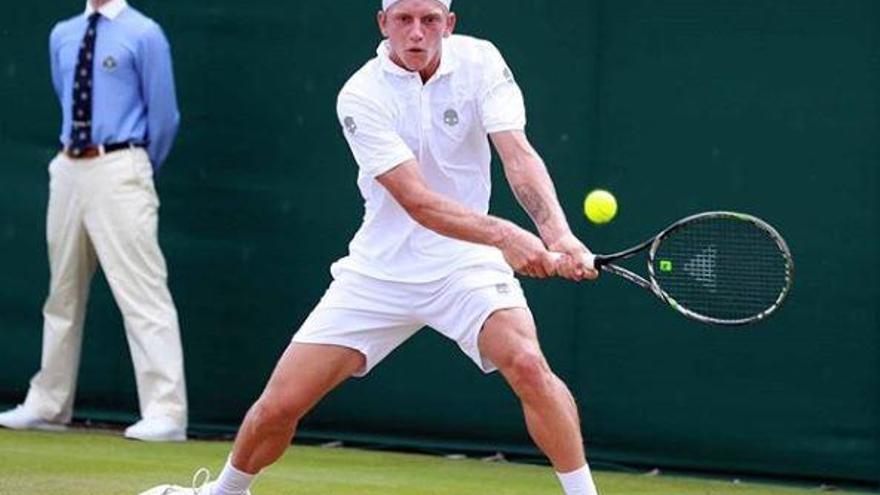 Davidovich, en Wimbledon.