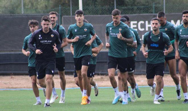 El entrenamiento del Castellón a dos días de visitar Riazor