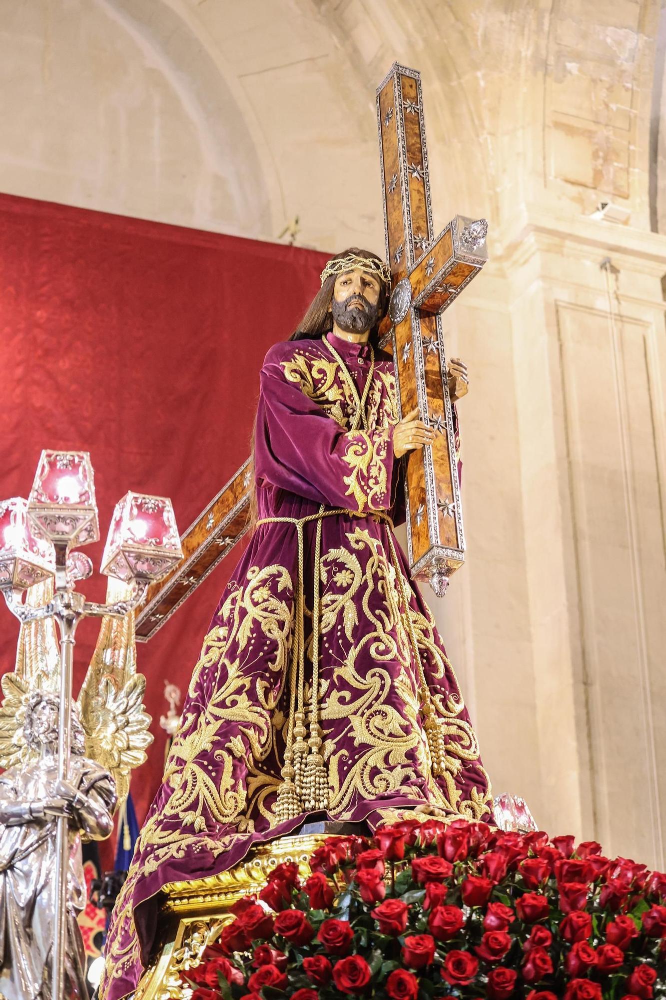 Las mejores imágenes de la bajada en romería de Nuestro Padre Jesús desde Capuchinos a Santas Justa y Rufina