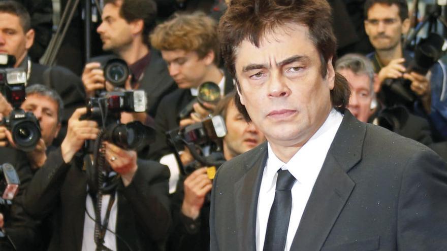 El actor Benicio Del Toro.
