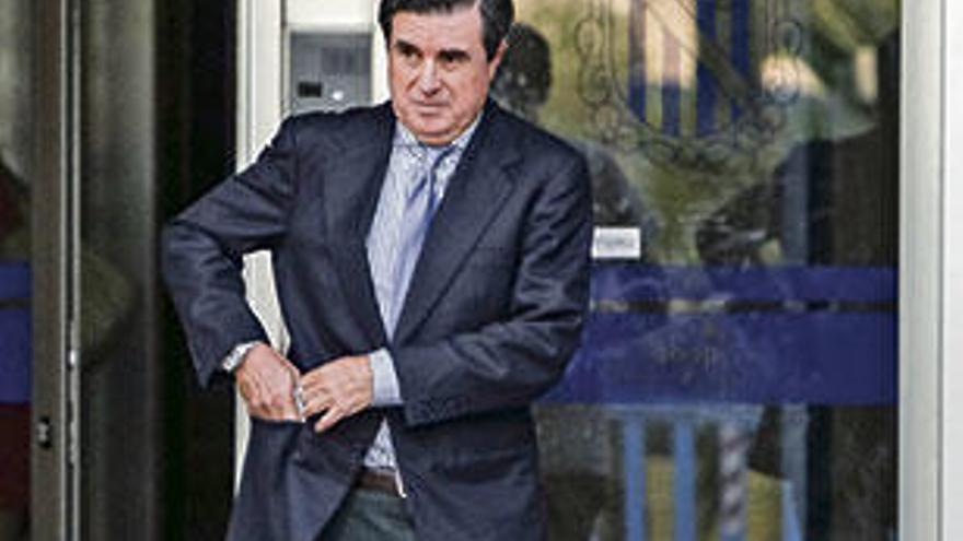 Jaume Matas, en un momento del juicio del caso Nóos.