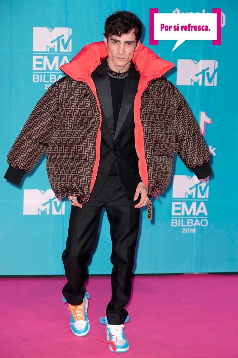 Álex Domenech en los MTV EMAs