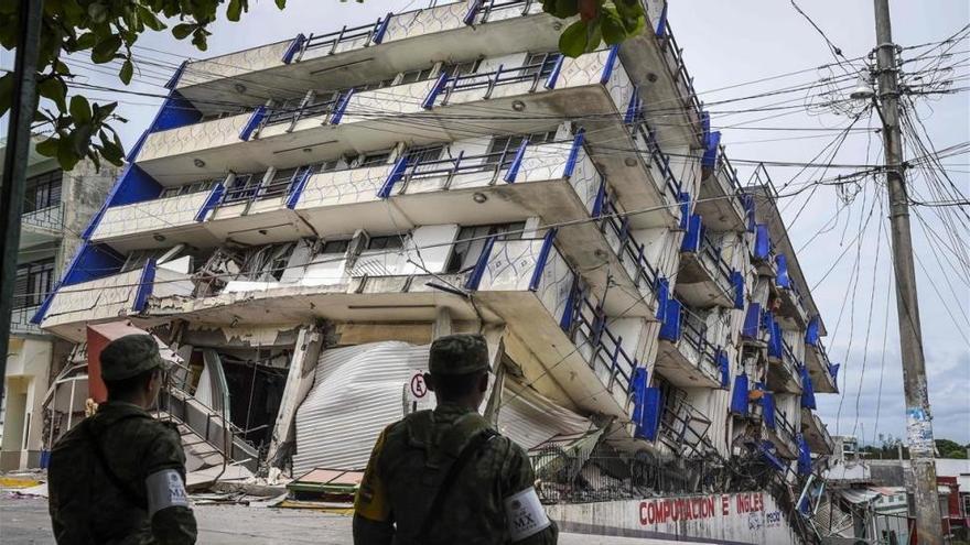 El terremoto más potente del siglo provoca al menos 50 muertos en México