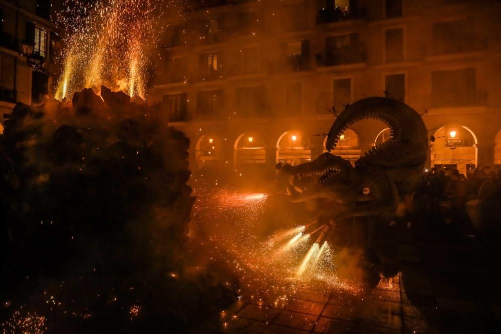 Palma feiert Sant Sebastià trotz Regen, Wind und Kälte