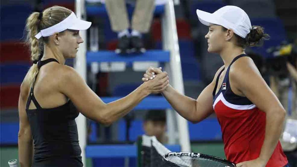 Kerber fue eliminada en Wuhan