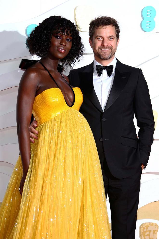 Joshua Jackson y Jodie Turner-Smith, en los premios BAFTA 2020