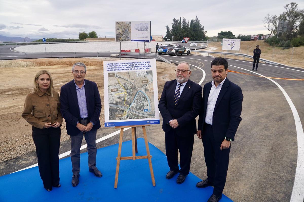 Inauguración del nuevo vial de acceso de Alhaurín de la Torre a la hiperronda