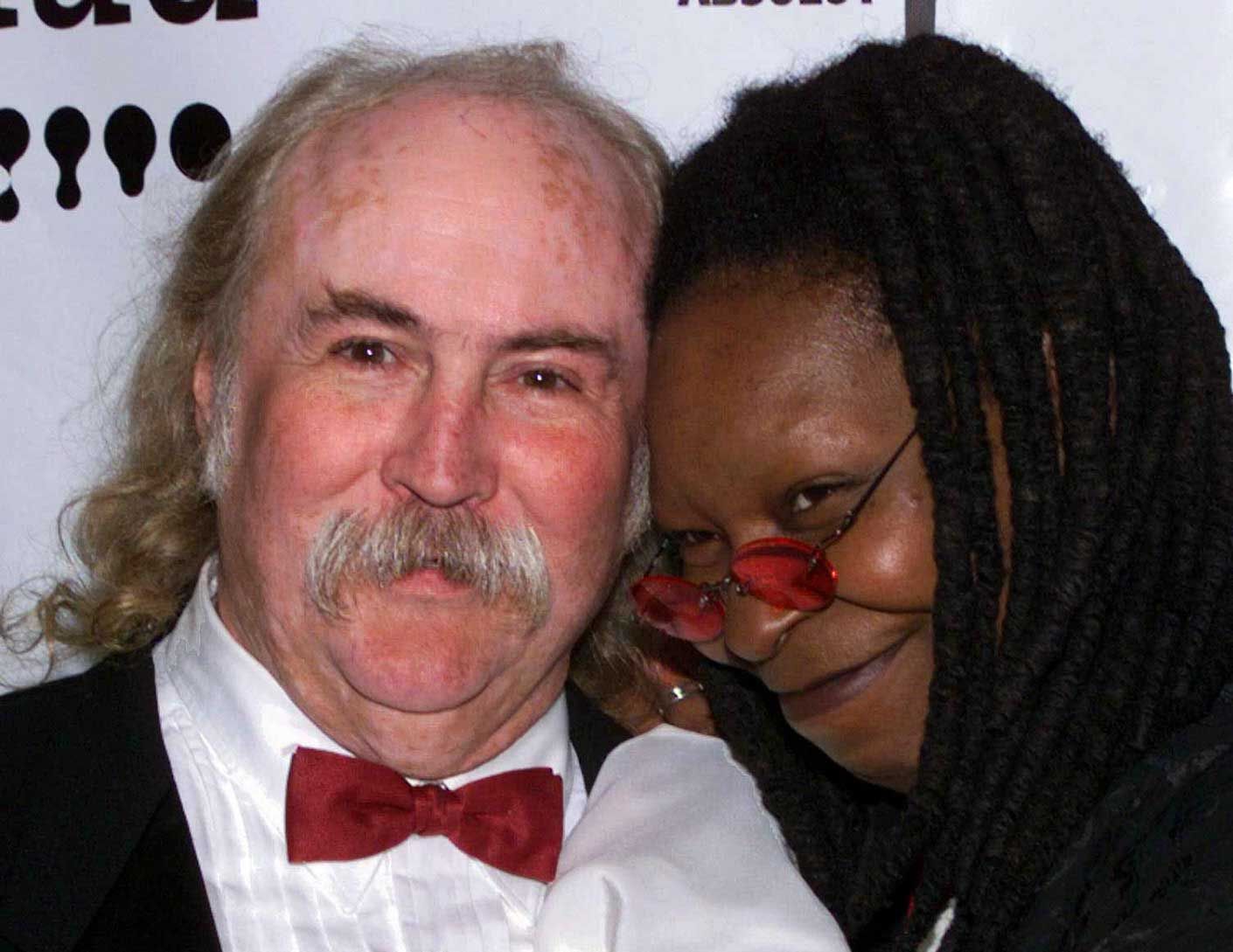 David Crosby y Whoopi Goldberg