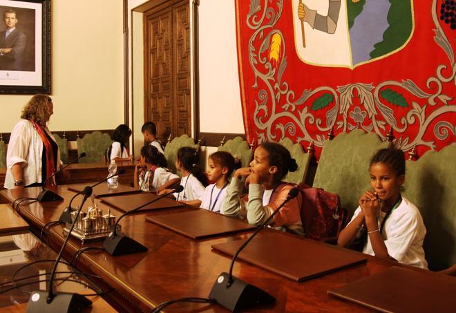 GALERÍA | Recepción en Zamora de los niños saharauis del programa 'Vacaciones en Paz'