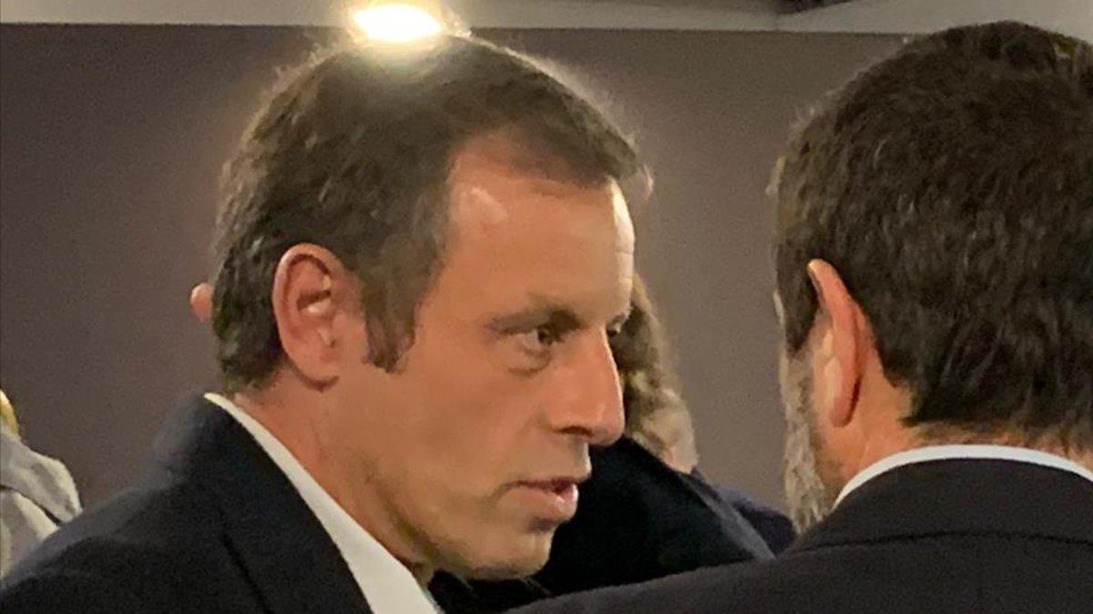 Sandro Rosell ha escrito 'Un fuerte abrazo'