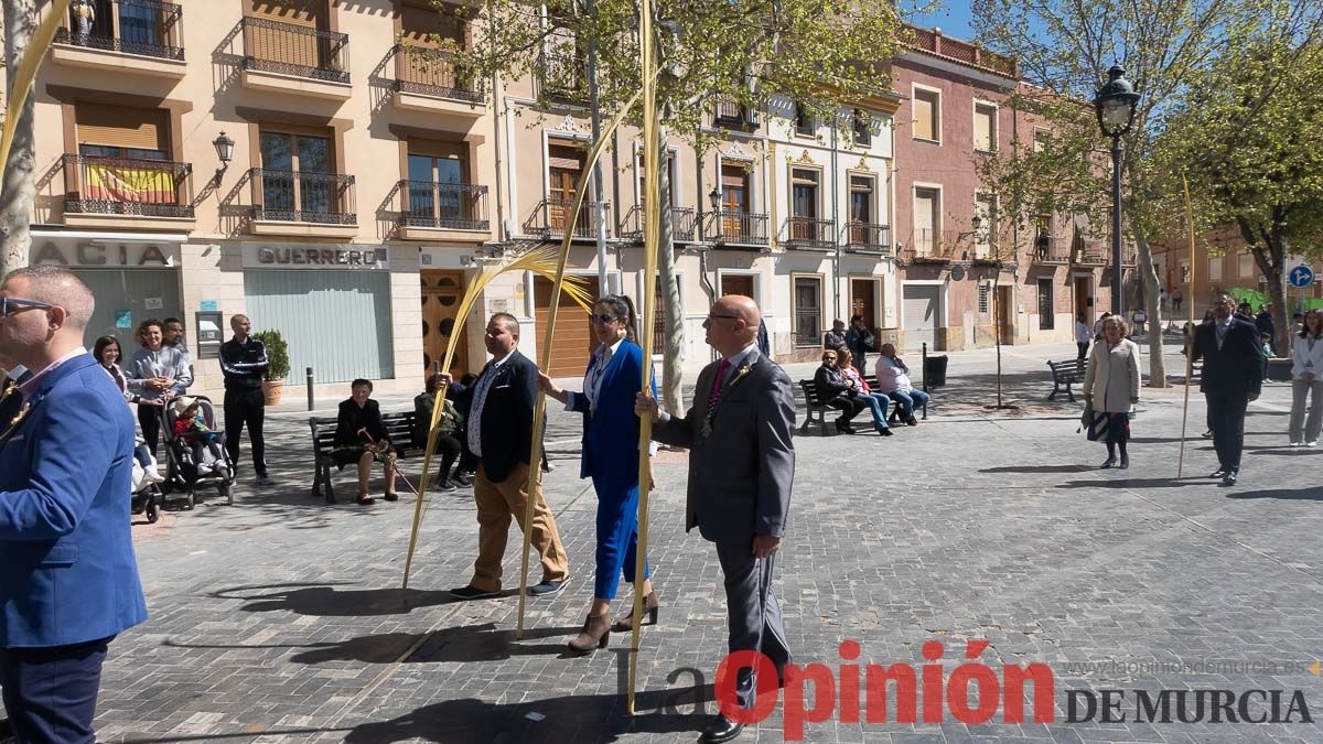 Procesión de Domingo de Ramos en Caravaca