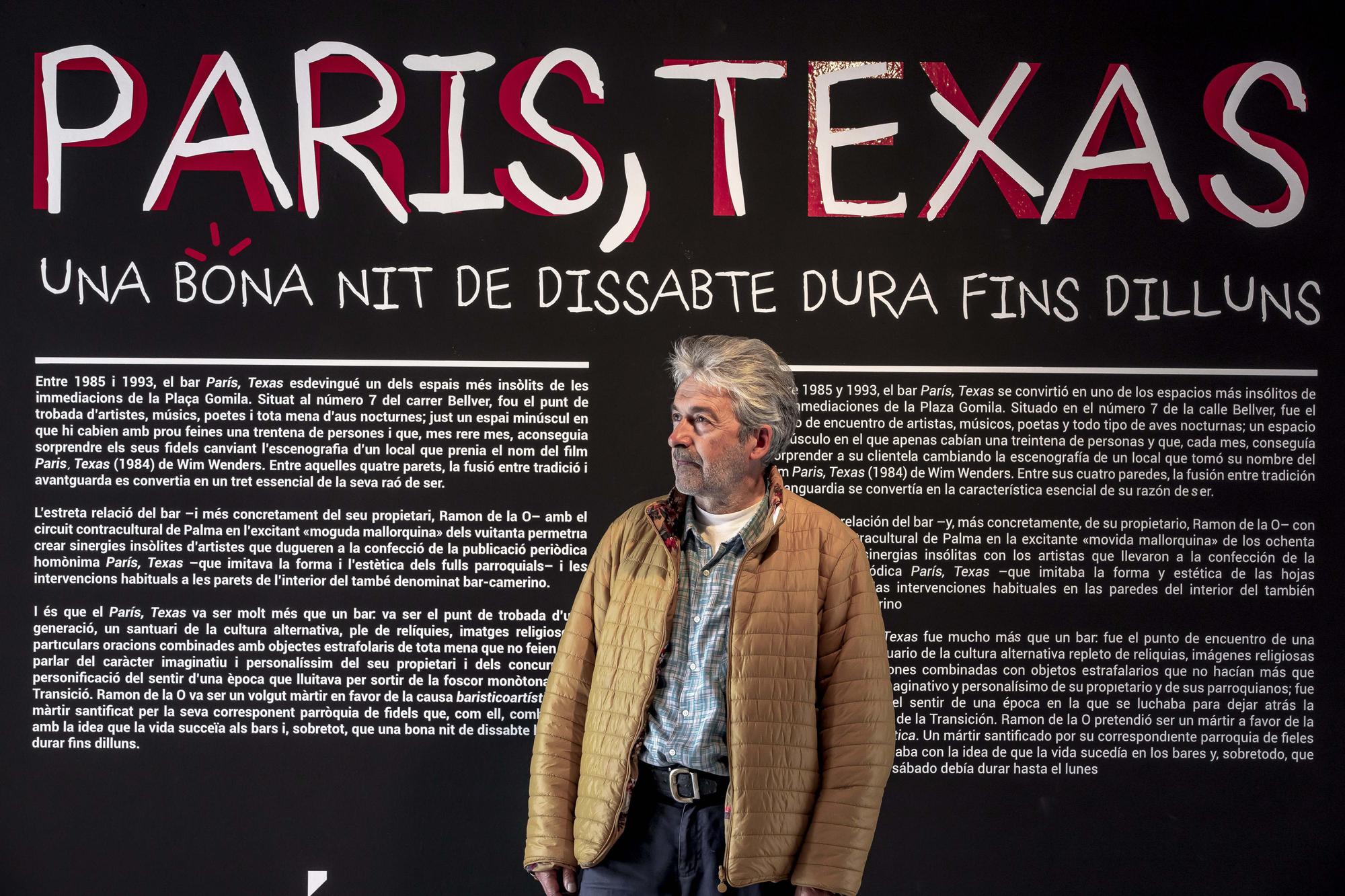 Exposición en La Misericòrdia del mítico bar París, Texas de Palma