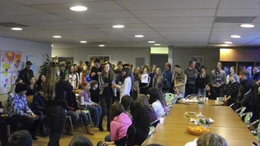 Actividades educativas en un proyecto Comenius de La Vaguada en Holanda.