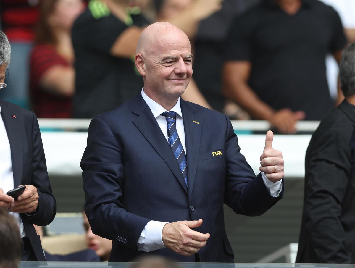 Archivo - El presidente de la FIFA, Gianni Infantino, durante el Mundial de Clubes 2025.