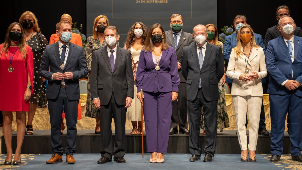 El alcalde de Vigo y presidente de la FEMP, Abel Caballero, en el acto celebrado en Cádiz.  // Faro