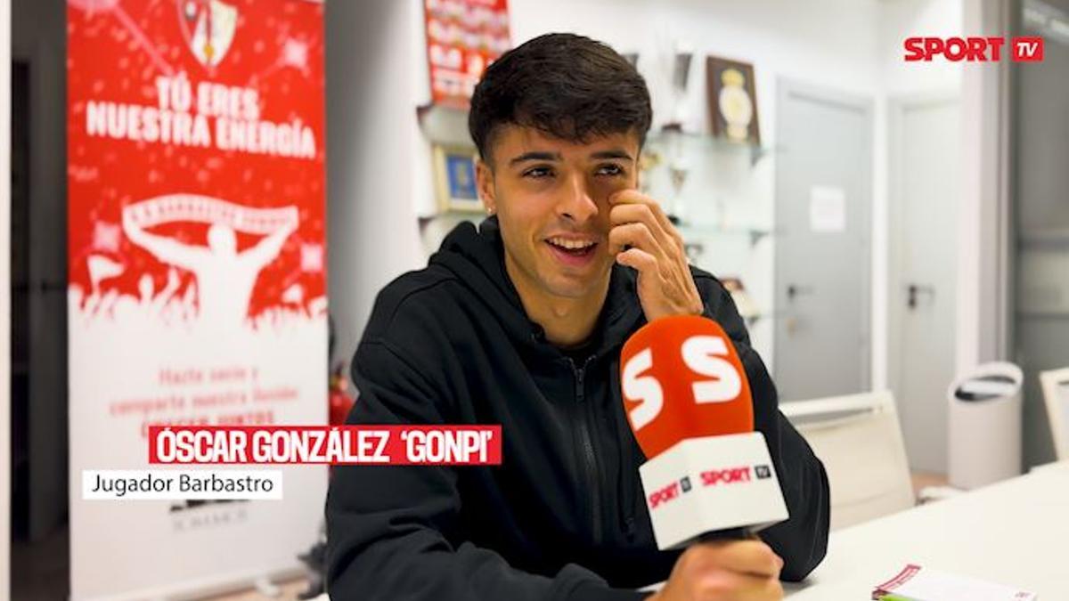 SPORT habla con Gonpi, jugador catalán del Barbastro: “Soy perico y quiero ganarles”