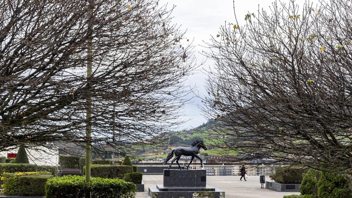 El parque Dolores Medio, en la Ería.