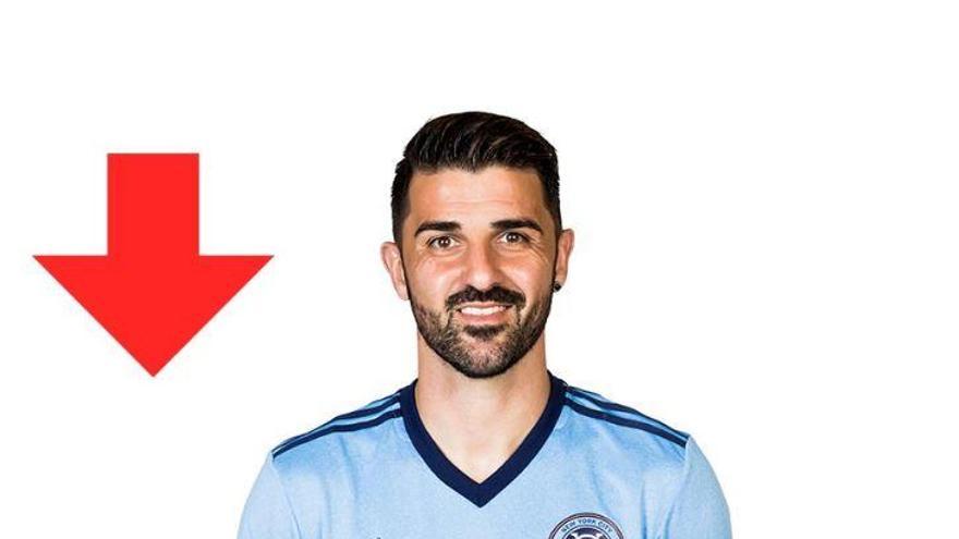 David Villa se lesiona