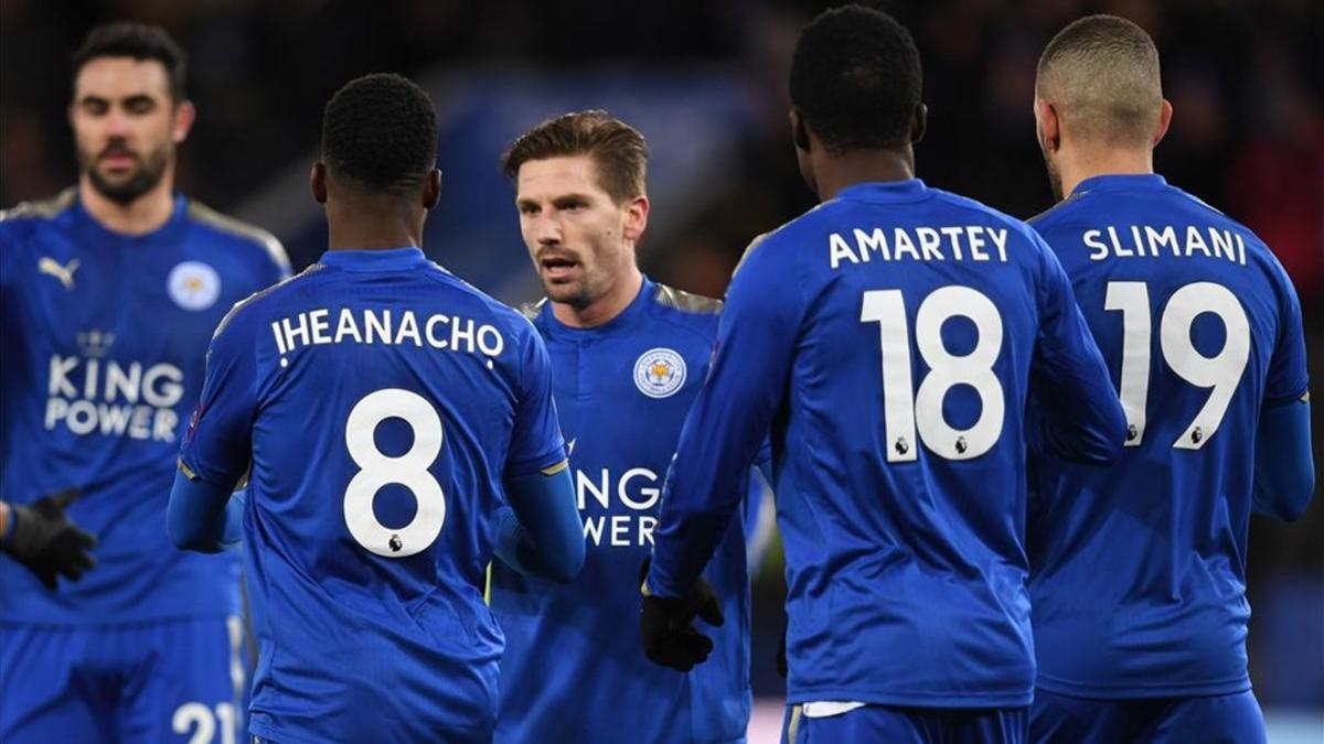 El Leicester pasa de ronda gracias a los goles de Iheanacho