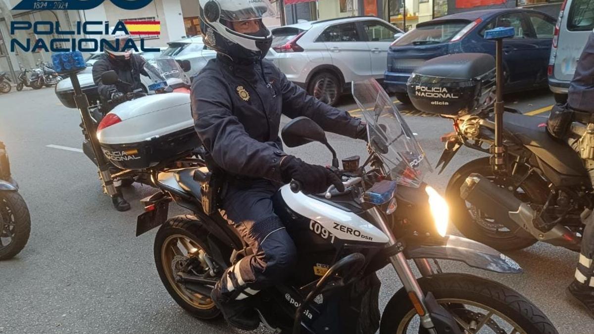 La Policía Nacional detuvo a los menores.