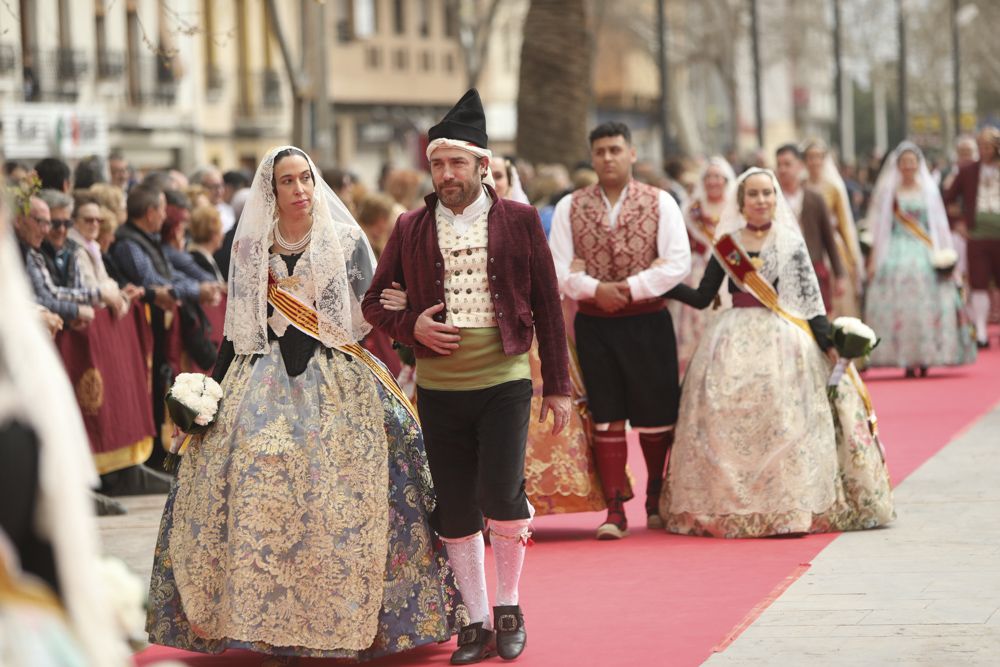 Los momentos más destacados de la Ofrenda en el Port de Sagunt