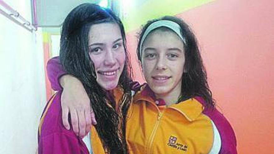 María Prieto y Alba Marbán, infantiles del BM Valbusenda.