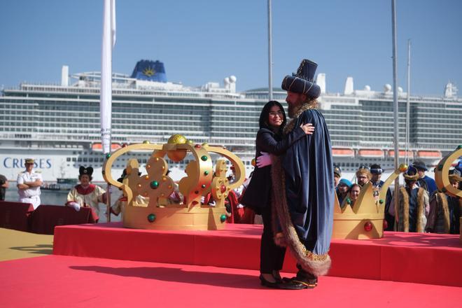 Llegada de los Reyes Magos a Las Palmas de Gran Canaria