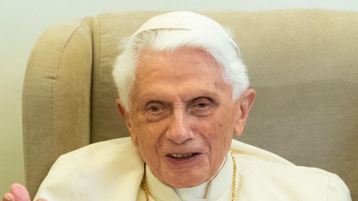 Benet XVI en una fotografia d’arxiu