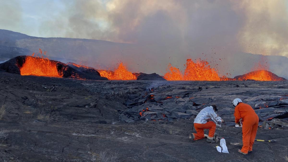 El volcán Kilauea.