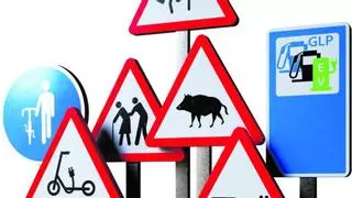 Ya es oficial: la DGT cambia las señales de tráfico e incorpora al jabalí y al patinete eléctrico en las advertencias