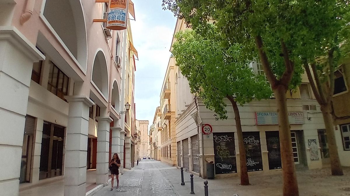 El carrer Major de la Vila actualment.